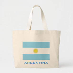 Bolso De Tela Gigante Bandera de Argentina