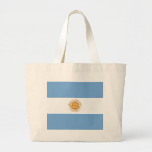 Bolso De Tela Gigante Bandera de Argentina