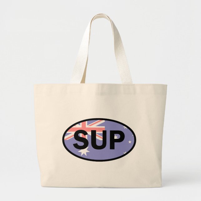 Bolso De Tela Gigante Bandera de Australia de Standup Paddleboard (Frente)