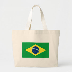 Bolso De Tela Gigante bandera de brasil