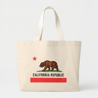 BOLSO DE TELA GIGANTE BANDERA DE CALIFORNIA
