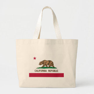 Bolso De Tela Gigante Bandera de California