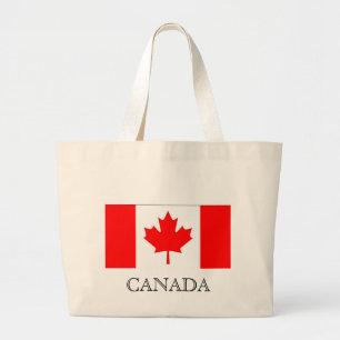 Bolso De Tela Gigante Bandera de Canadá