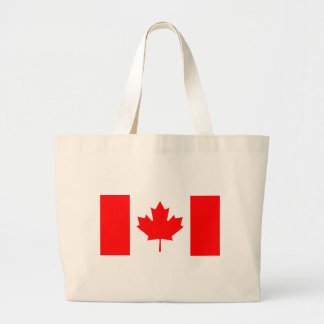 Bolso De Tela Gigante Bandera de Canadá