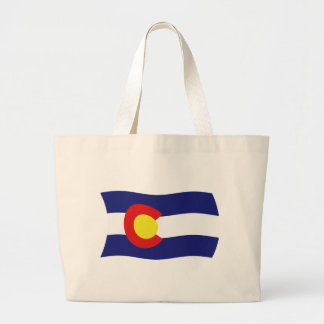 Bolso De Tela Gigante Bandera de Colorado Tote Bag