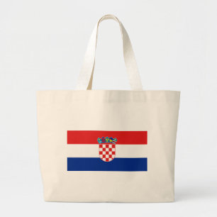 Bolso De Tela Gigante Bandera de Croacia