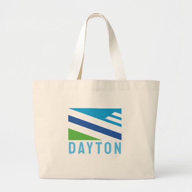 Bolso De Tela Gigante Bandera de Dayton, Ohio (2021) (Frente)