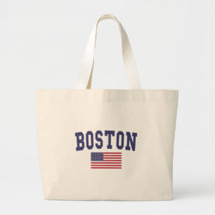 Bolso De Tela Gigante Bandera de Estados Unidos en Boston