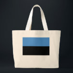 Bolso De Tela Gigante Bandera de Estonia<br><div class="desc">Bandera de Estonia</div>