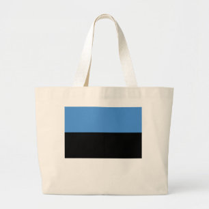 Bolso De Tela Gigante Bandera de Estonia