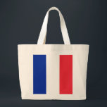 Bolso De Tela Gigante Bandera de Francia<br><div class="desc">Bandera de Francia</div>