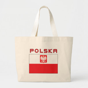 Bolso De Tela Gigante Bandera De Halcón Polaca Con Polska
