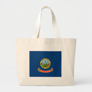 Bolso De Tela Gigante Bandera de Idaho: el Estado Gemológico, Montañas d