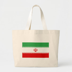 Bolso De Tela Gigante Bandera de Irán