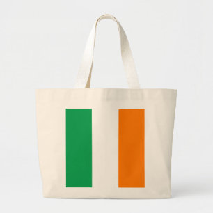 Bolso De Tela Gigante Bandera de Irlanda