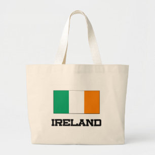 Bolso De Tela Gigante Bandera de Irlanda