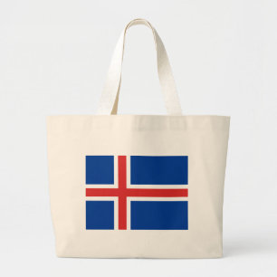 Bolso De Tela Gigante Bandera de Islandia