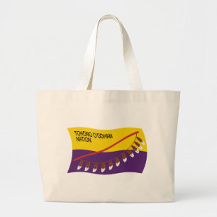 Bolso De Tela Gigante Bandera de la Nación Tohono O'odham