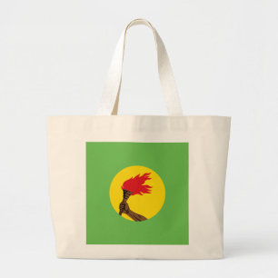 Bolso De Tela Gigante Bandera de la República Zaire - República Democrát