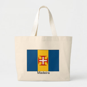 Bolso De Tela Gigante Bandera de Madeira