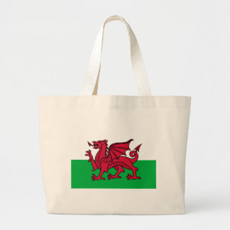 Bolso De Tela Gigante Bandera de País de Gales
