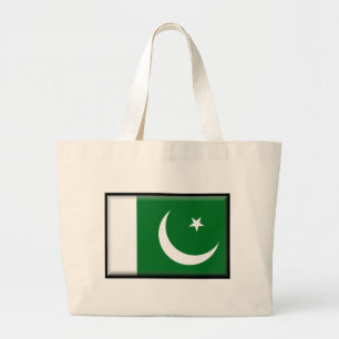 Bolso De Tela Gigante Bandera de Paquistán