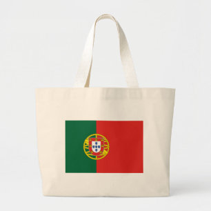 Bolso De Tela Gigante bandera de portugal