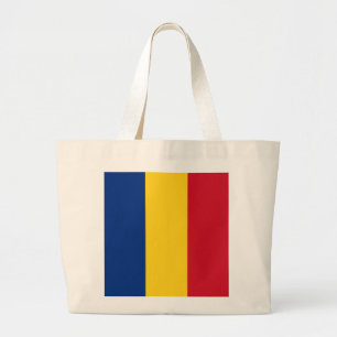 Bolso De Tela Gigante Bandera de Rumania