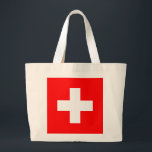 Bolso De Tela Gigante Bandera de Suiza<br><div class="desc">Bandera de Suiza</div>