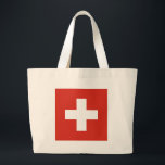 Bolso De Tela Gigante Bandera de Suiza muere bandera nacional de Schweiz<br><div class="desc">Morir bandera nacional SchweizLe drapeau suisseLa bandiera svizzeraBandera de Suiza</div>