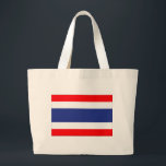 Bolso De Tela Gigante Bandera de Tailandia<br><div class="desc">Bandera de Tailandia</div>