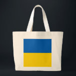 Bolso De Tela Gigante Bandera de Ucrania<br><div class="desc">Bandera de Ucrania</div>