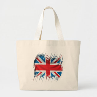 Bolso De Tela Gigante Bandera de Union Jack de las trituradoras