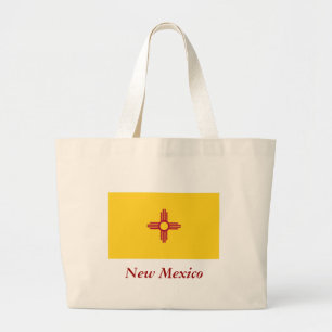 Bolso De Tela Gigante Bandera del estado de New México