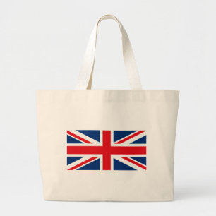 Bolso De Tela Gigante Bandera del Reino Unido Tote Bag