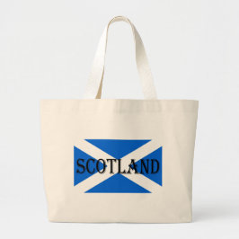 Bolso De Tela Gigante Bandera escocesa Scotland jtcn