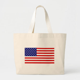 Bolso De Tela Gigante Bandera estadounidense