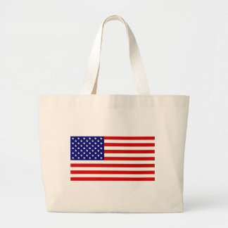 Bolso De Tela Gigante Bandera estadounidense