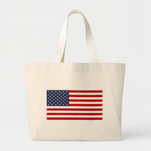 Bolso De Tela Gigante Bandera estadounidense