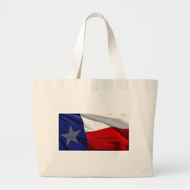 Bolso De Tela Gigante Bandera Estatal de Texas (Frente)