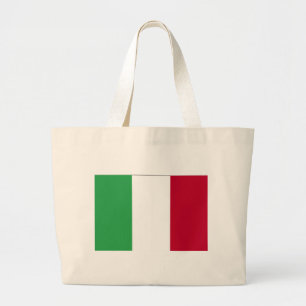BOLSO DE TELA GIGANTE BANDERA ITALIANA