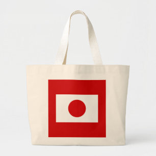 Bolso De Tela Gigante Bandera japonesa