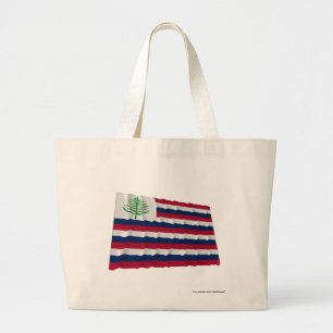 Bolso De Tela Gigante Bandera naval de Nueva Inglaterra