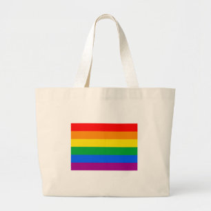 BOLSO DE TELA GIGANTE BANDERA OFICIAL DE ORGULLO GAY