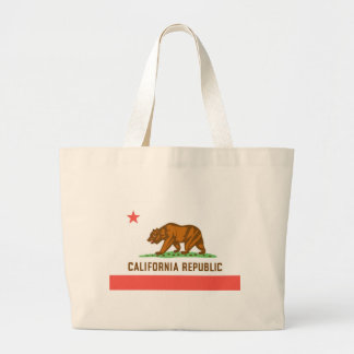 Bolso De Tela Gigante Bandera oficial del estado de California
