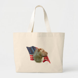 Bolso De Tela Gigante Bandera Shar-Pei china