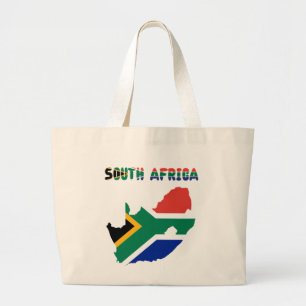 Bolso De Tela Gigante Bandera sudafricana