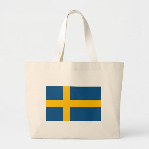 Bolso De Tela Gigante Bandera sueca