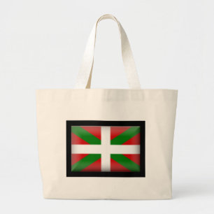 Bolso De Tela Gigante Bandera vasca   País Vasco