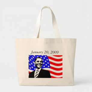 Bolso De Tela Gigante Barack Obama
